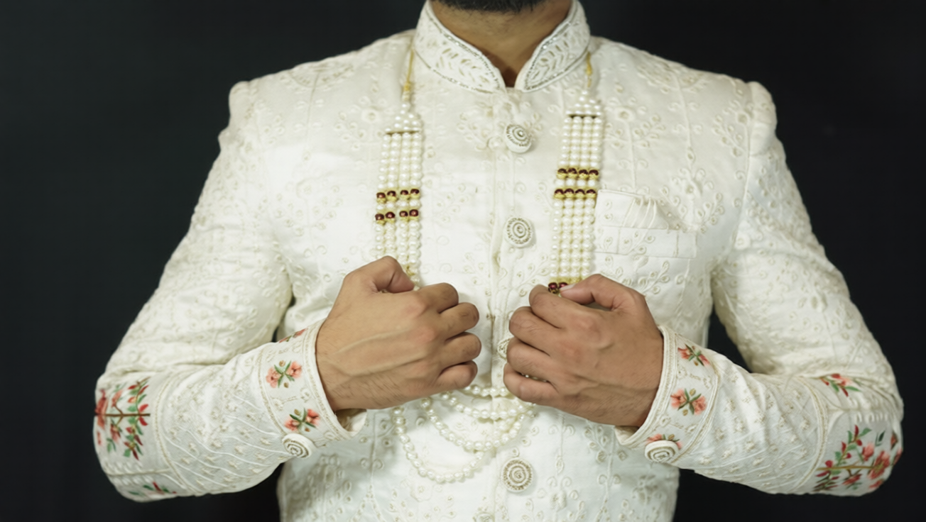 How Many Buttons Should a Sherwani Have
